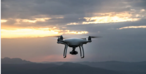 a drone doing photography