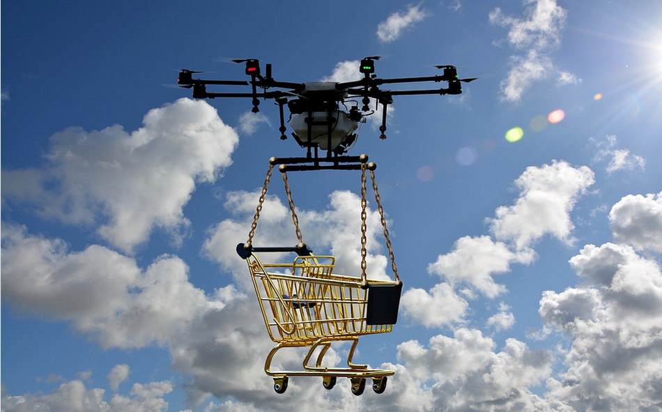 a dron on a rescue mission